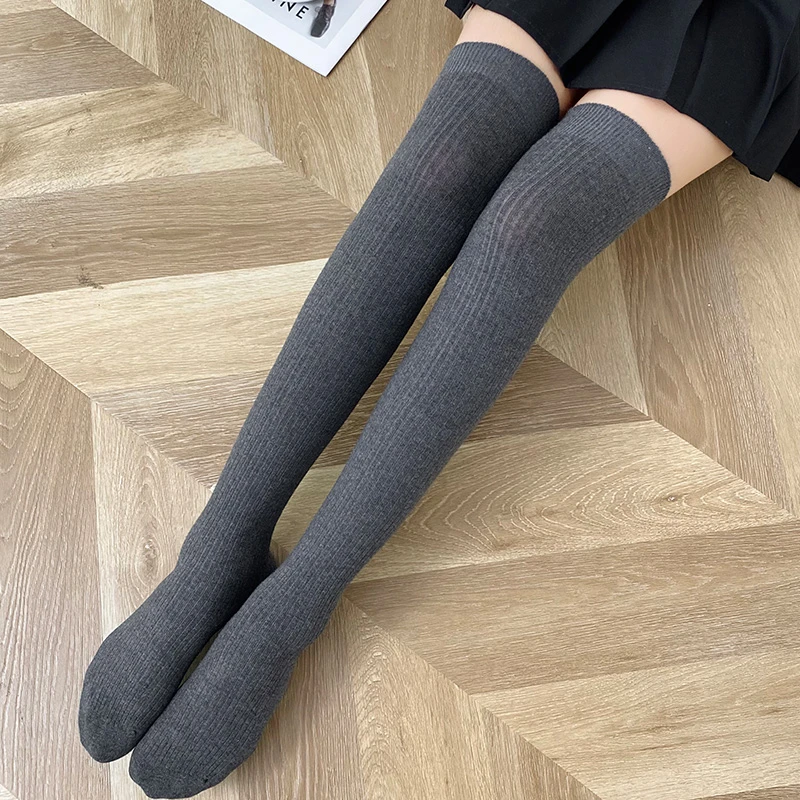 女士秋冬过膝盖长袜