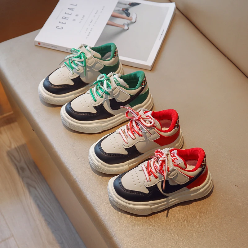 2024春秋接新款时尚韩版软底运动鞋儿童春季中大童百搭透气男童