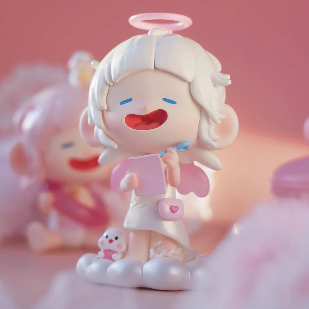 【拆盒】懒懒粉色的梦境系列盲盒潮玩可爱公仔手办