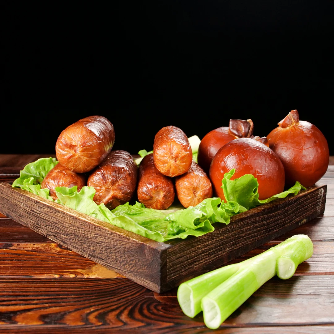 双花小经典组合 一号肠270g+香肚300g+四号肠175g 到手3根