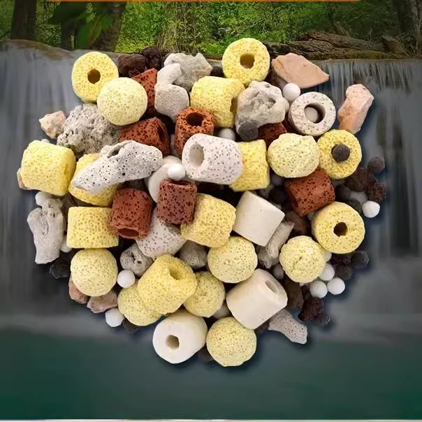 鱼缸过滤材料陶瓷焕生化细菌材料过滤净化