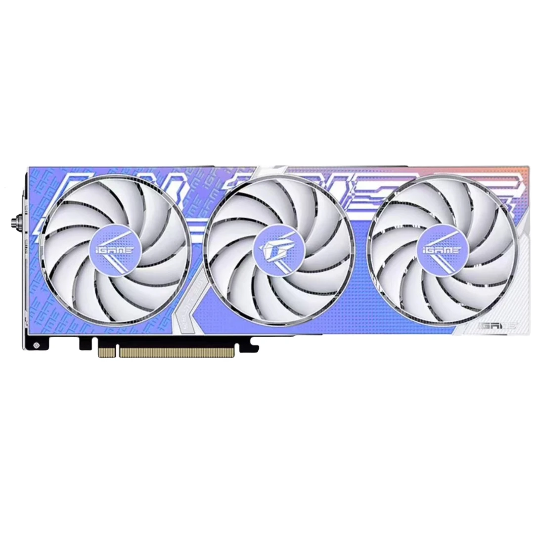 (3期免息）全新4060TI 16G白色三风设计显卡战斧豪华设计 AI 科技