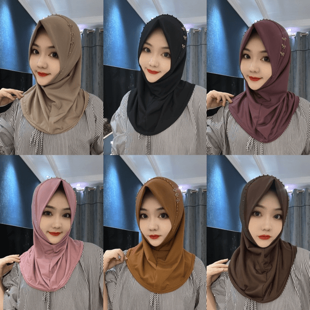 简约手缝蝴蝶套头纱巾「软帽沿➕圆口」