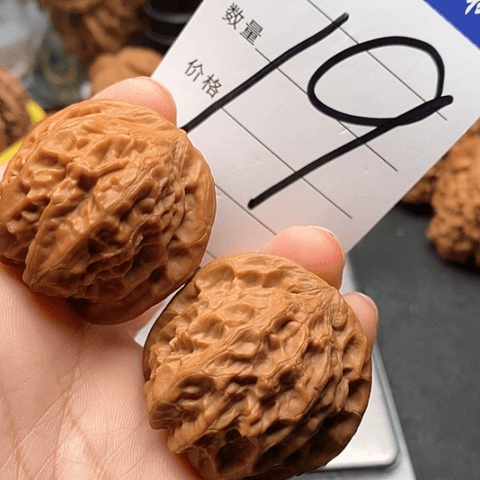 桃核把件37全品太行血狮