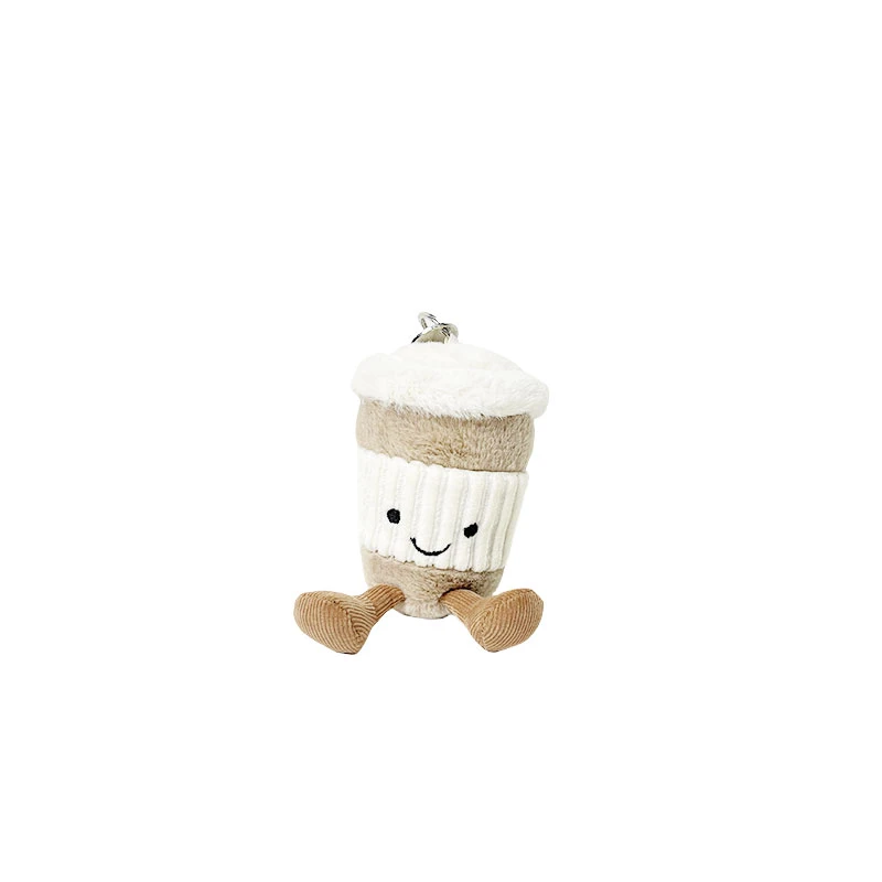 【jellycat】英国正品趣味咖啡随行杯包包挂饰18cm礼物优选可爱玩偶