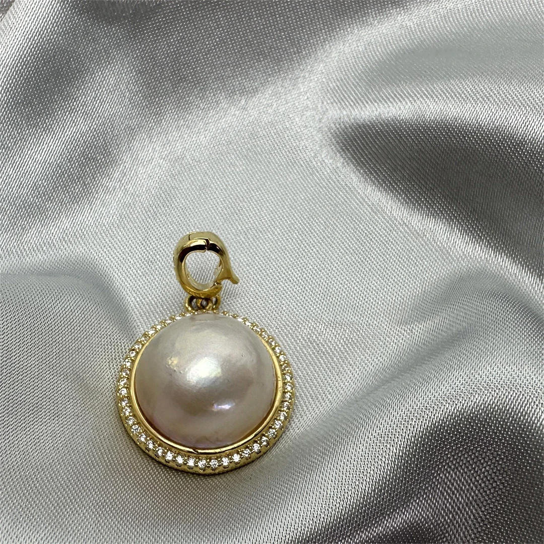 金色太阳花气质白色时尚复古简约吊坠