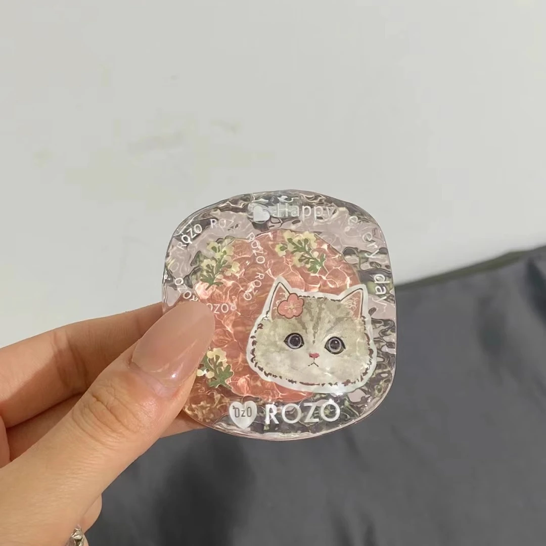 希望它火！又不希望它太火！卡通萌趣喵喵腮红渐变晒红少女腮紫腮蓝