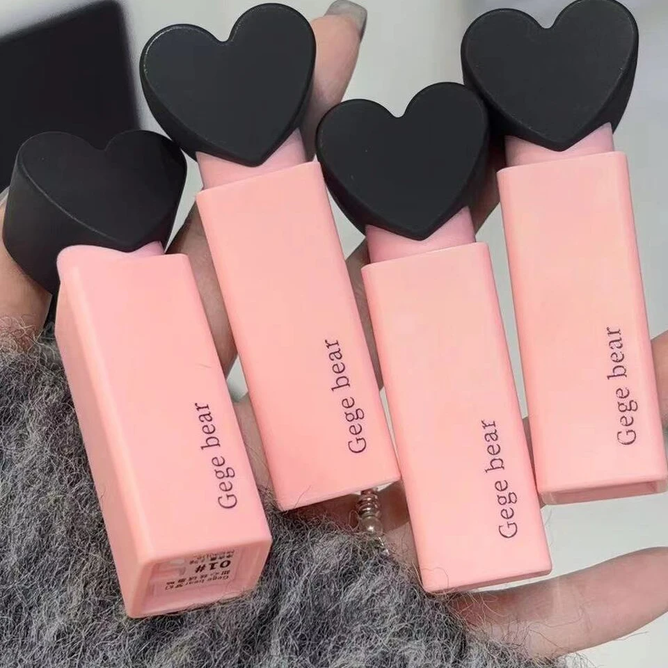 嫩妹氛围感拉满！空气雾感唇釉唇泥哑光丝绒口红柔雾唇泥平价学生