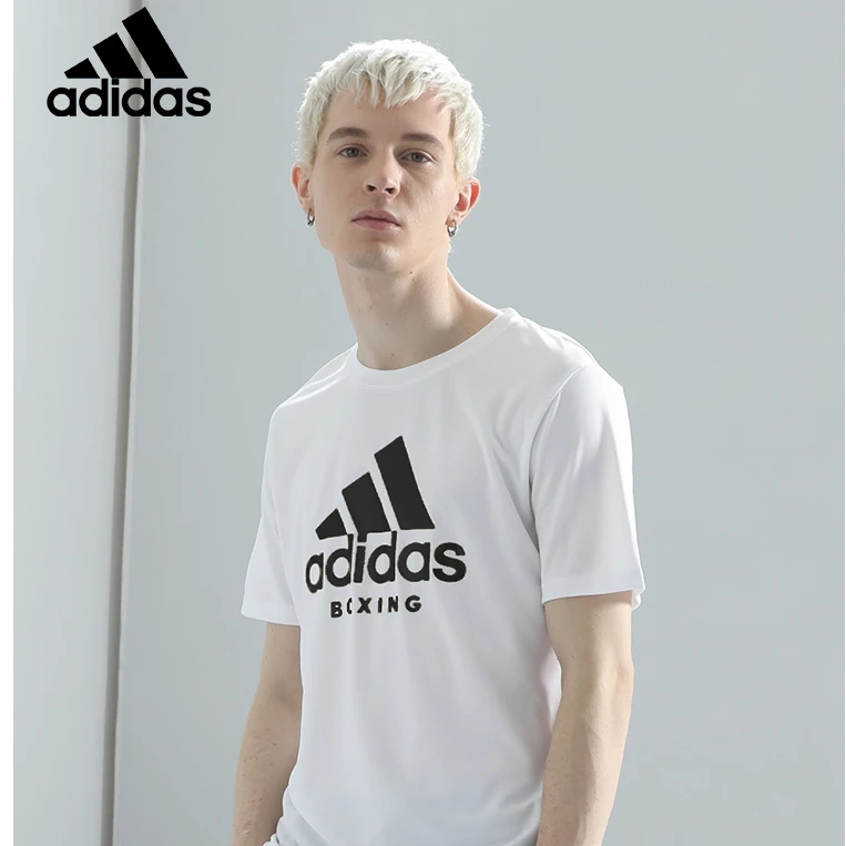 adidas/阿迪达斯2025夏季新款圆领T恤男夏季透气速干运动短袖