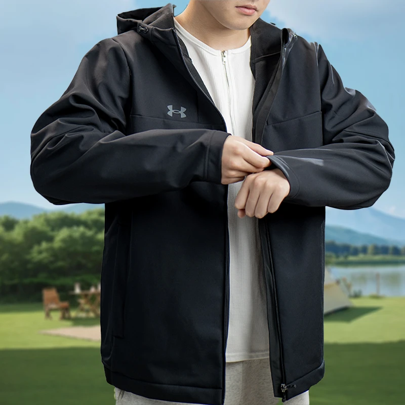 Under Armour/安德玛夹克外套男女秋季新款情侣秋加绒厚运动服