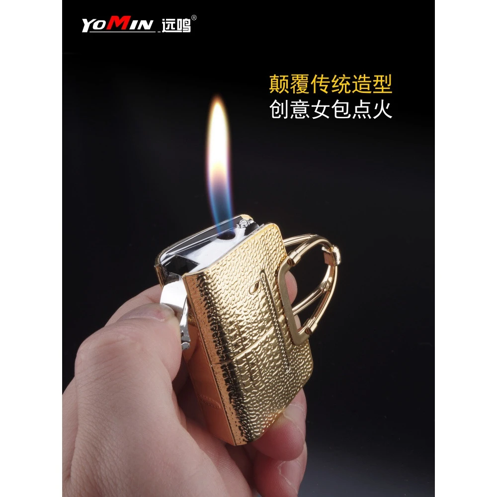 （造型火机合集）女士包包等奇葩打火机迷你模型摆件个性防风可爱