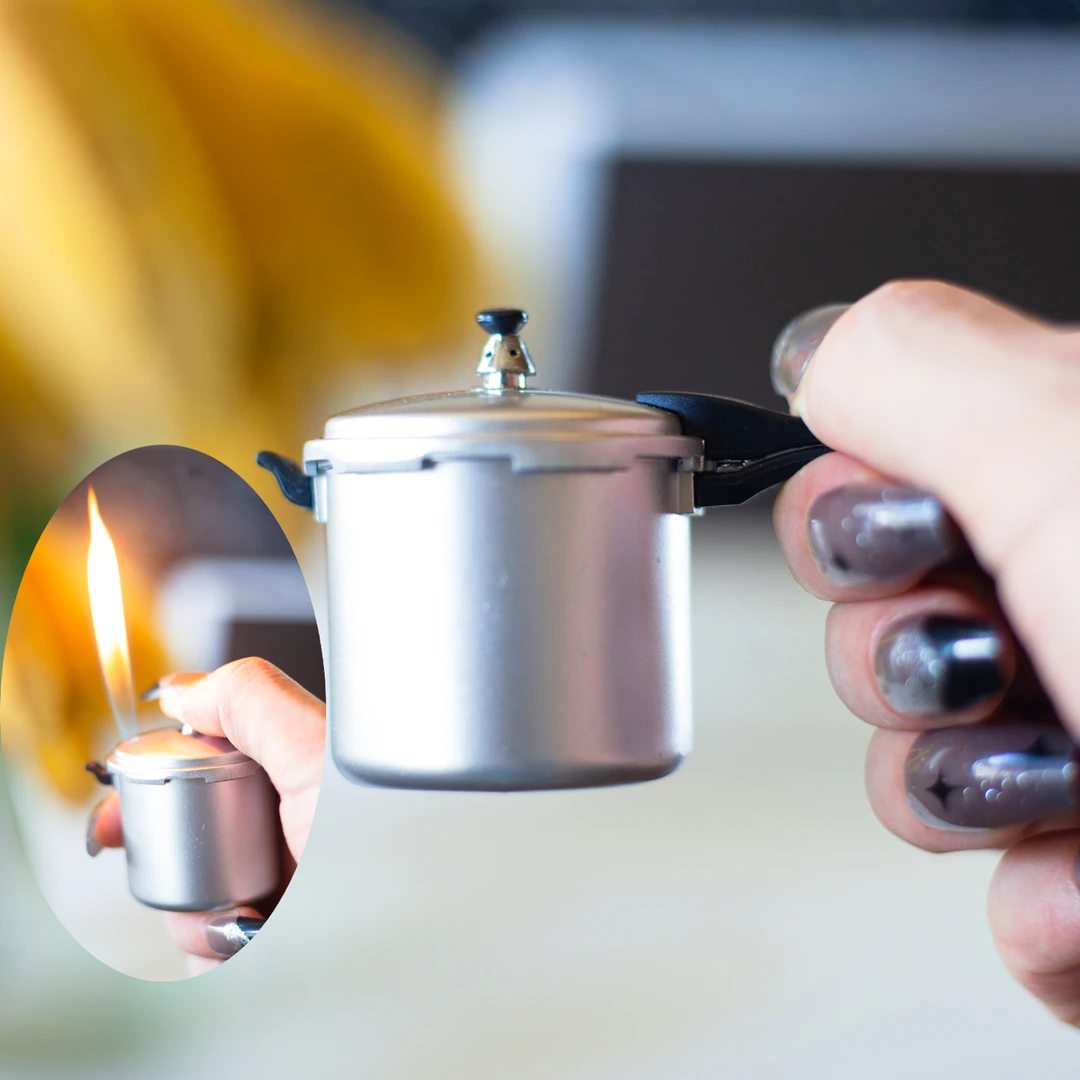 （奇葩打火机）高压锅等造型打火机潮玩新奇特创意创新可有趣奇葩