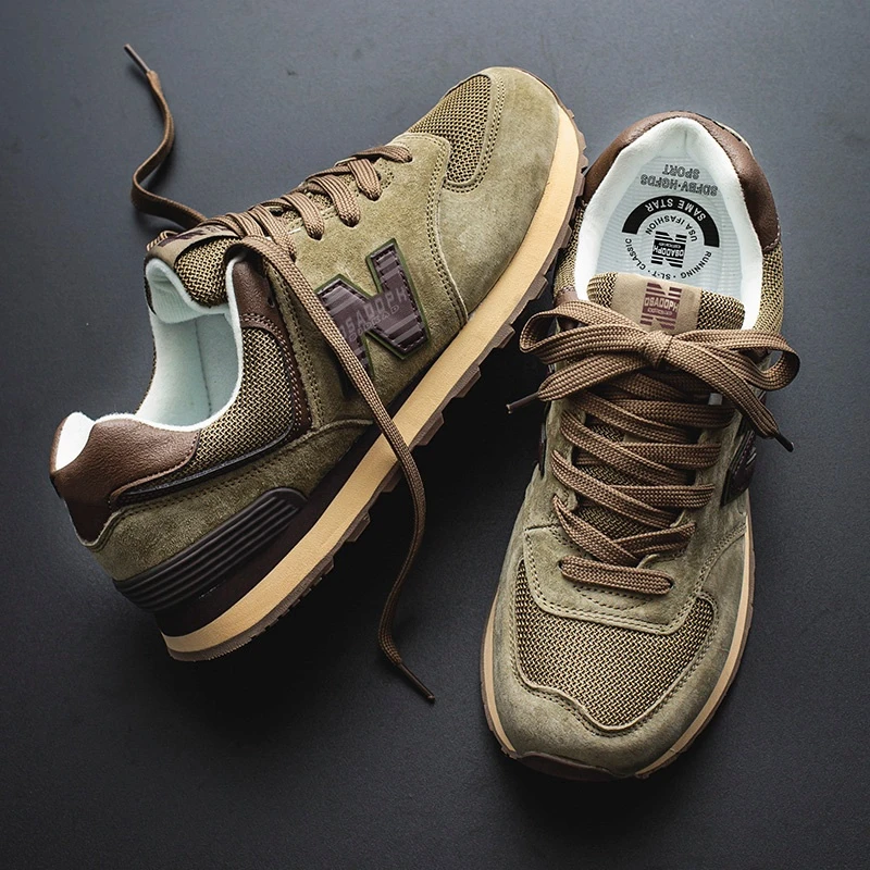 新百伦运动鞋男鞋秋冬款跑鞋百搭休闲鞋子男女鞋复古阿甘鞋情侣款