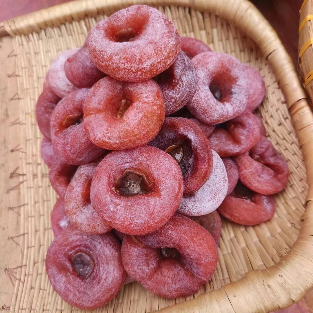 乡村明娃子 农家柿饼 小时候的味道 软糯香甜柿子饼500克