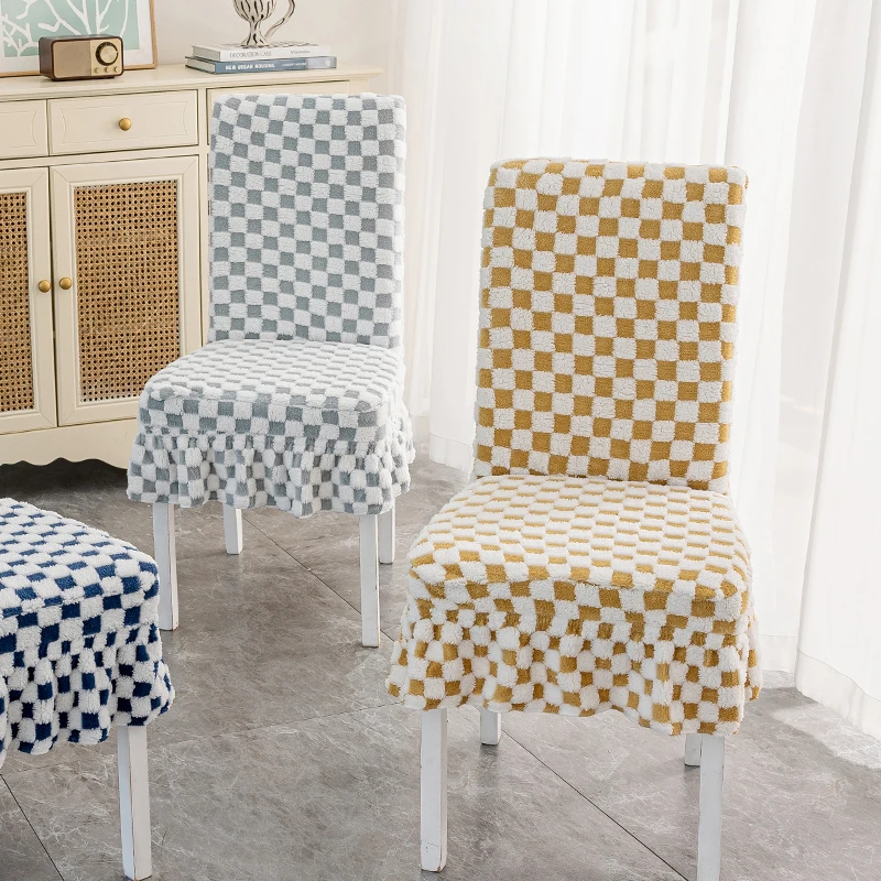 玄素椅子套秋冬季新品柔软舒适一体尺寸范围内通用弹力针织套罩