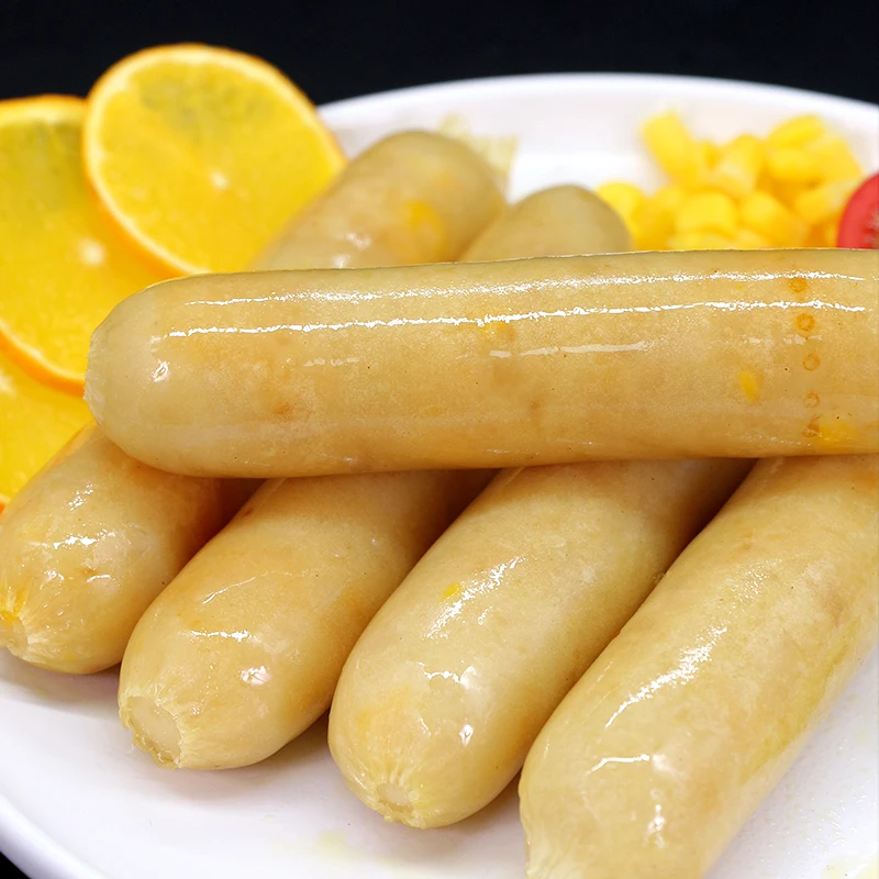 台式玉米风味烤肠早餐玉米肠烤香肠热狗肠即烤即食家用商用烧烤