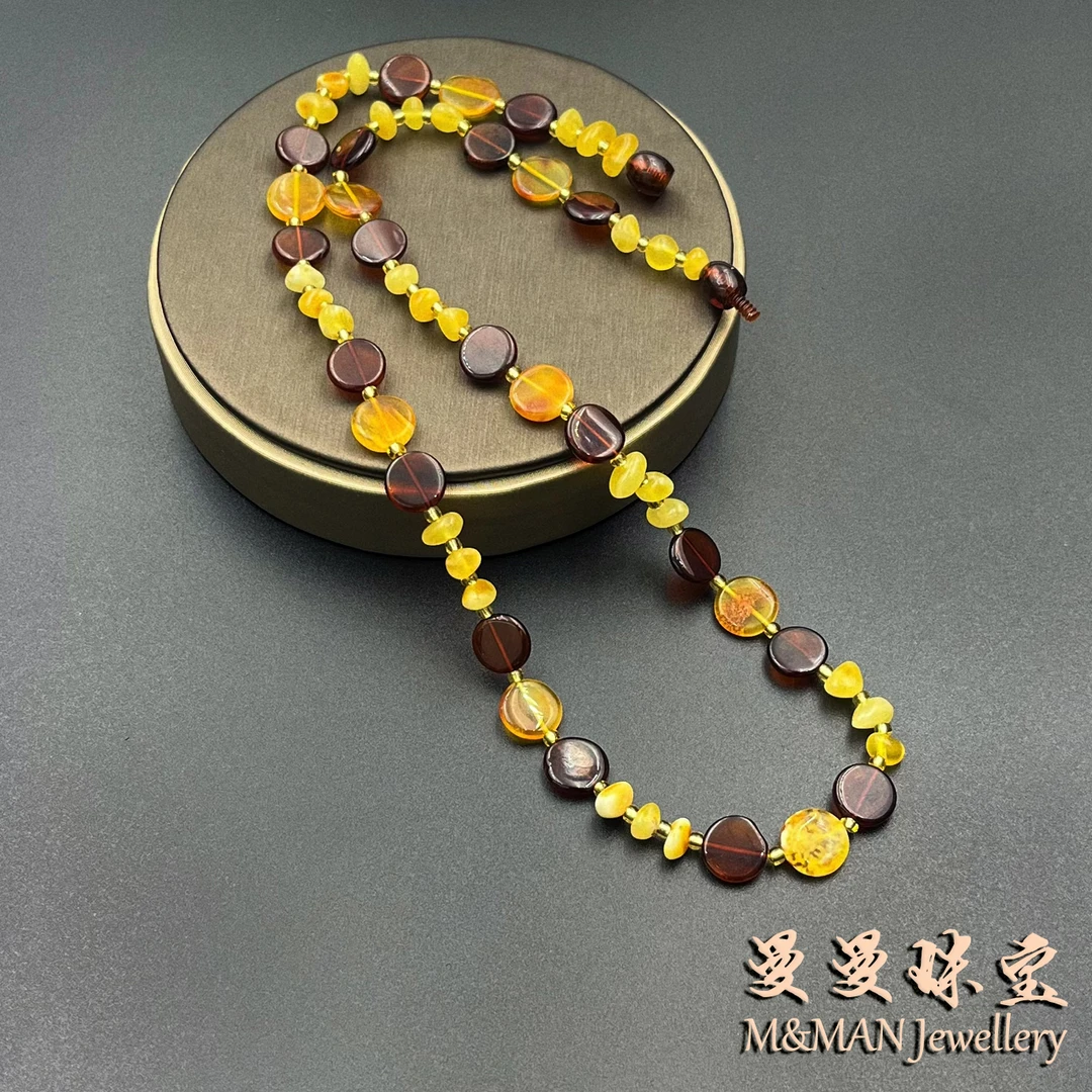 【新粉福利】曼曼珠宝多宝圆饼项链