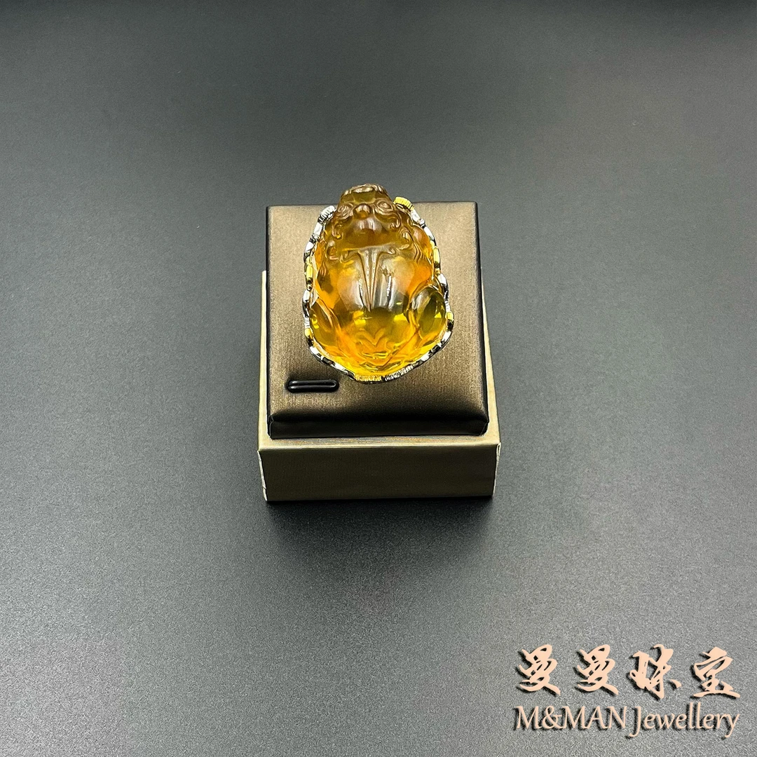 曼曼珠宝大貔貅戒指