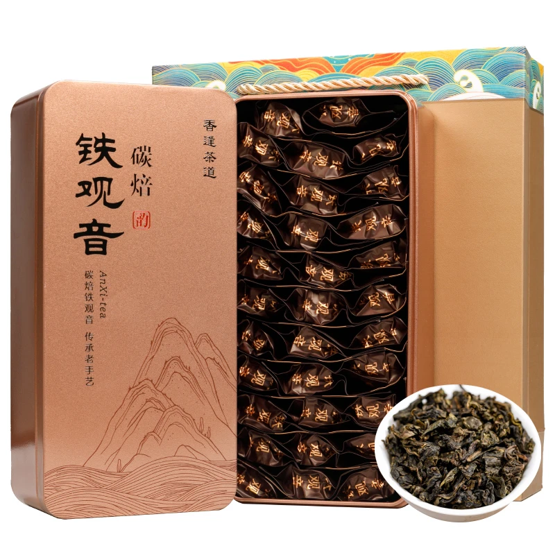 新茶手工炭焙铁观音米香味传统乌龙茶浓香型小袋茶叶250/500克