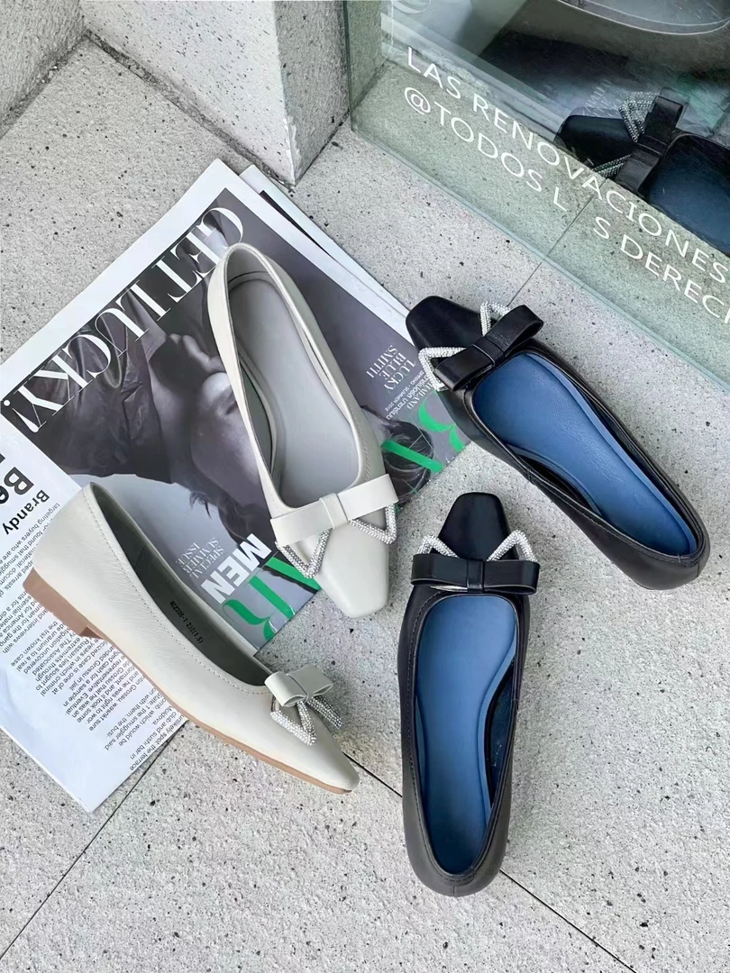 085 新款方头气质女士高跟女鞋设计感时尚优雅夏季女鞋 A41020*