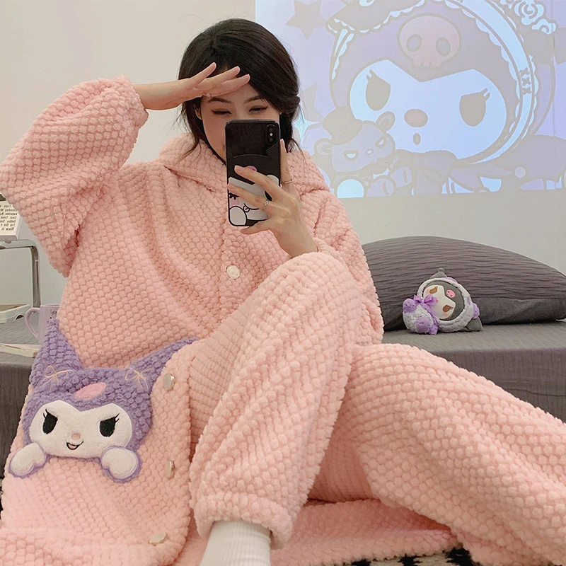 【编号R501~R599】秋冬季女款睡衣家居服