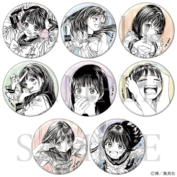 【明日同学的水手服 默认初伤】明日同学原画展徽章卡片盲抽（代拆）