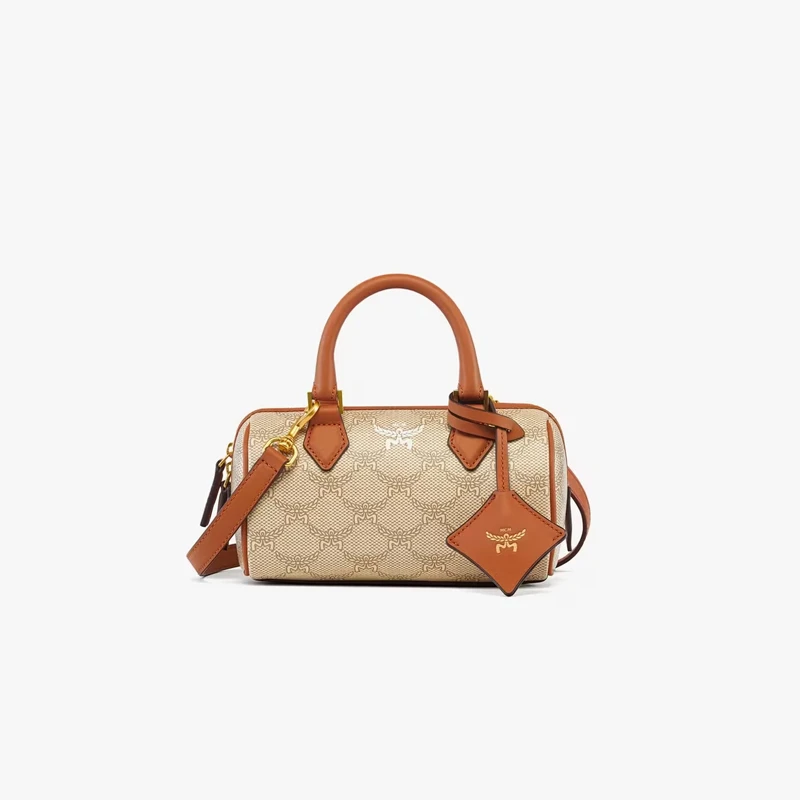 MCM【520礼物】ELLA 波士顿包单肩包斜挎包女包