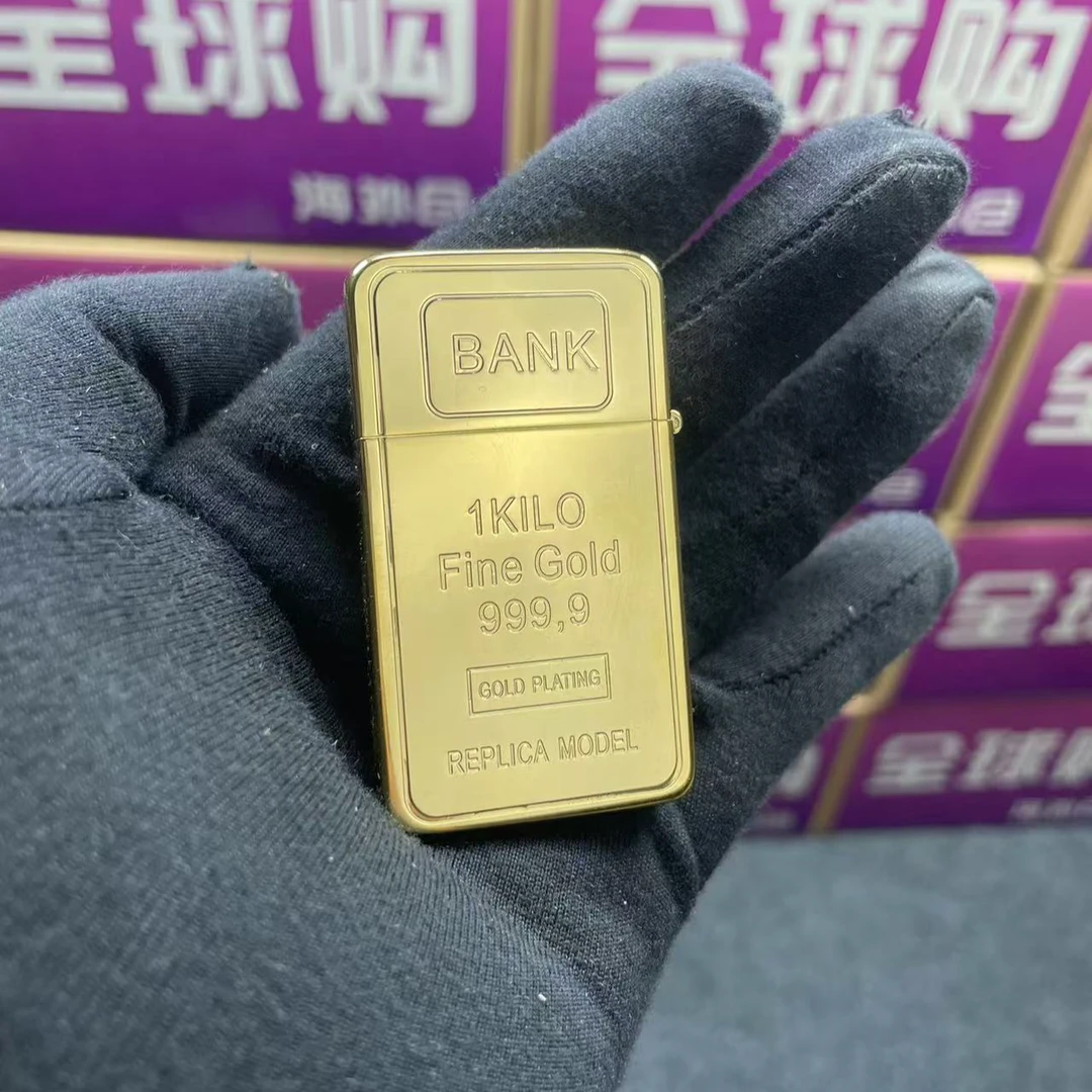 ZORRO原铜金砖防风煤油打火机ZC11-001礼盒版不带油