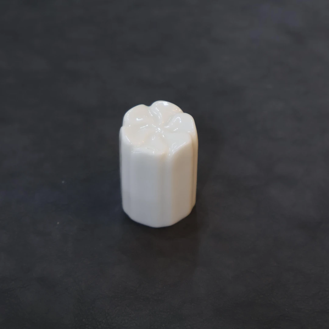 麦城羊脂玉瓷纯白盖置8