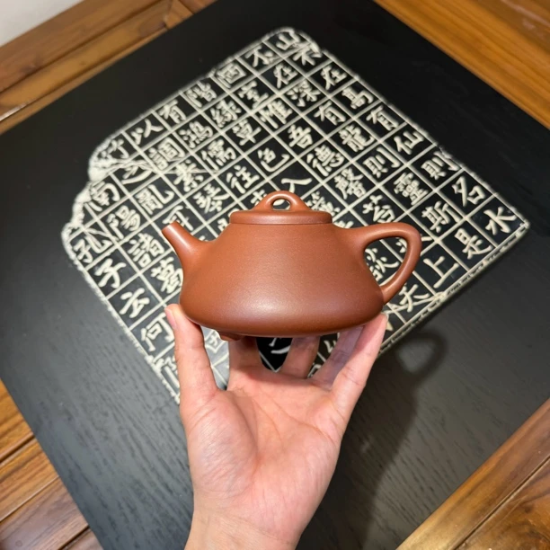 東哥紫砂 原矿紫砂壶子冶石瓢宜兴功夫茶壶家用泡茶精品 300cc