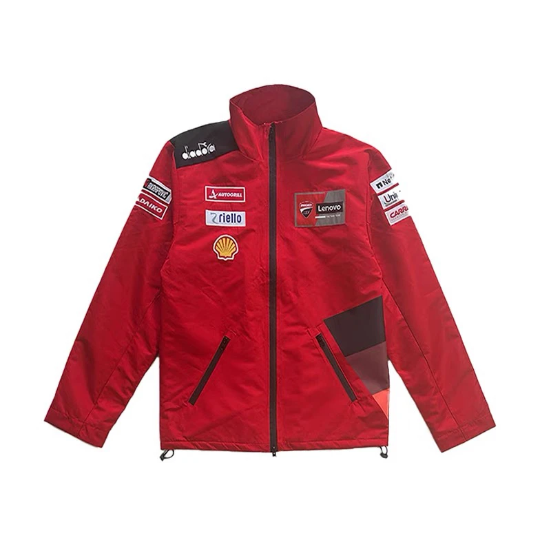 杜卡迪联名迪亚多纳休闲骑行服23款Motogp厂队摩托车防风保暖外套