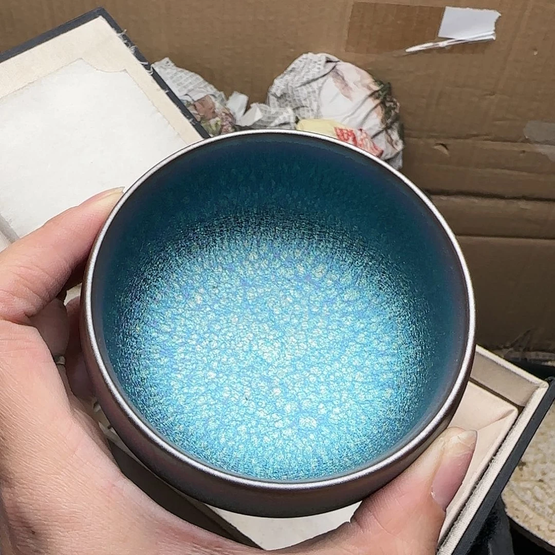 茶盏建盏主人杯配礼盒