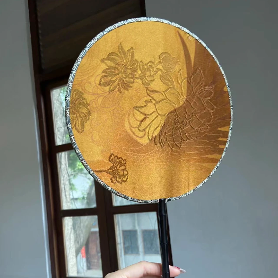 香云纱古风团扇 礼品