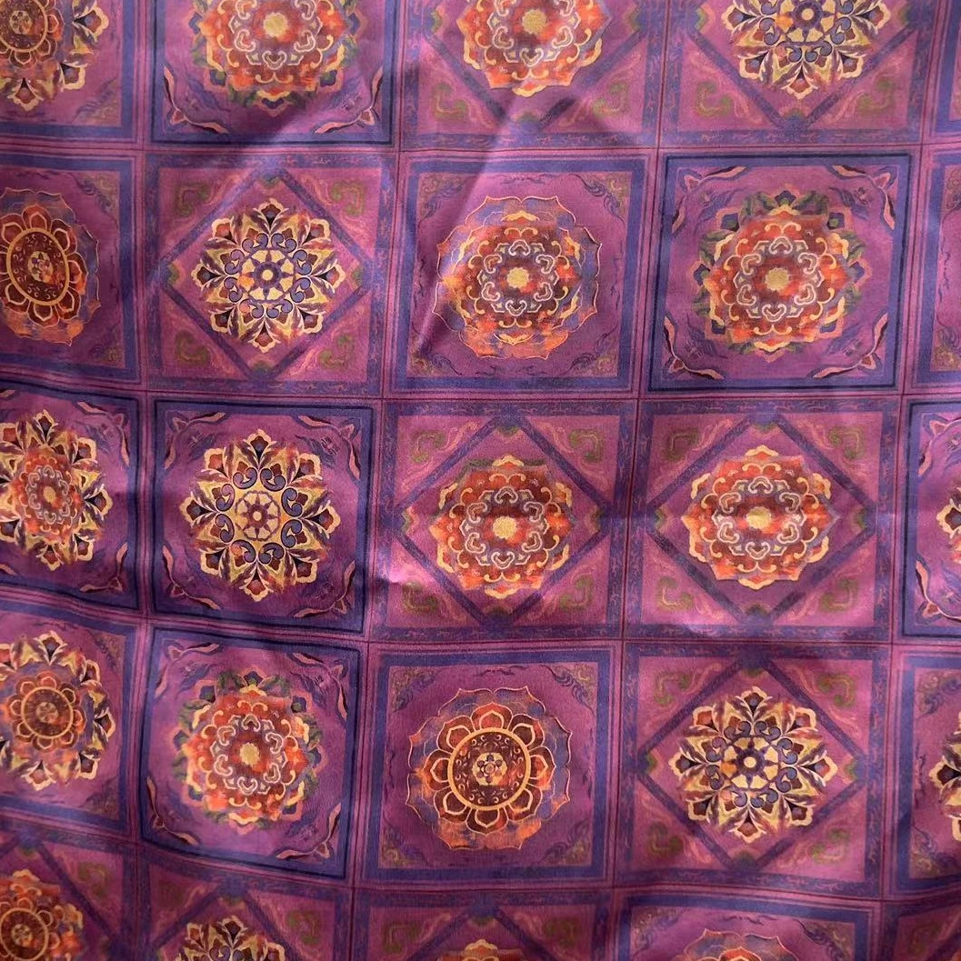 【菲菲专属】53*53小方巾素平缎香云纱百搭时尚