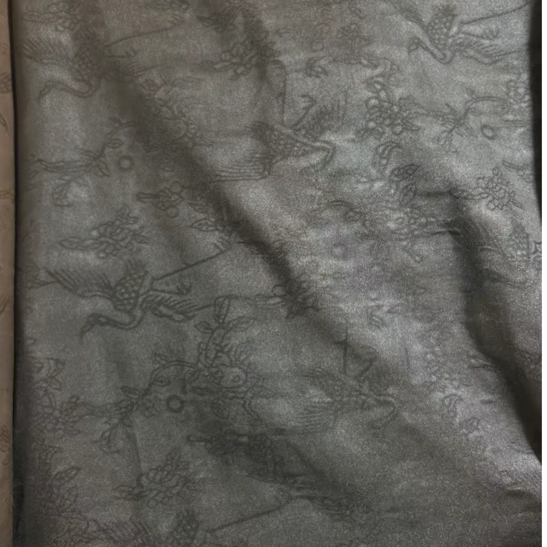 【老治丞专属】仙鹤绞罗香云纱【1份0.5米】