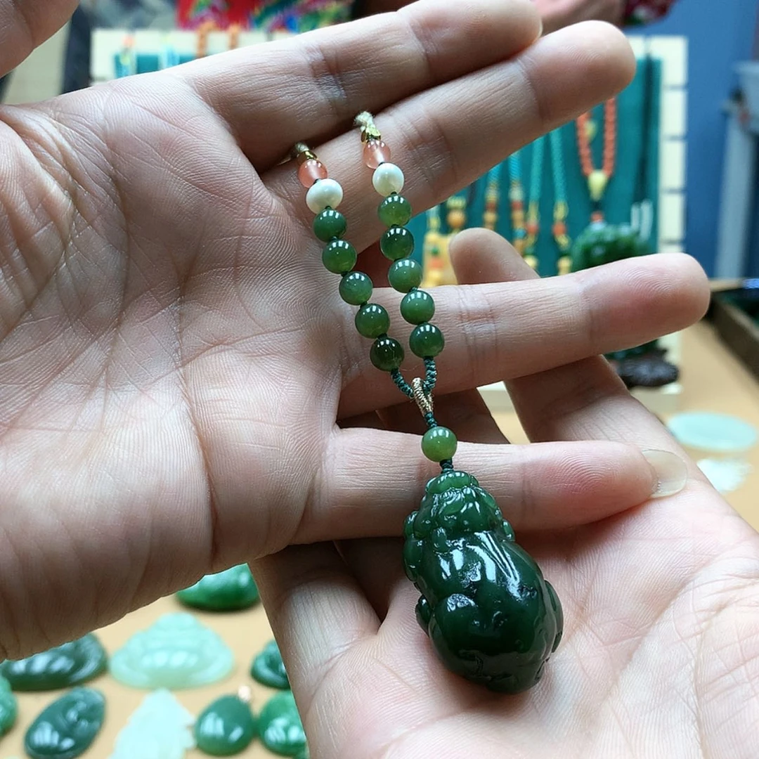 【闪购商品】和田玉（糖玉）颈饰未镶嵌