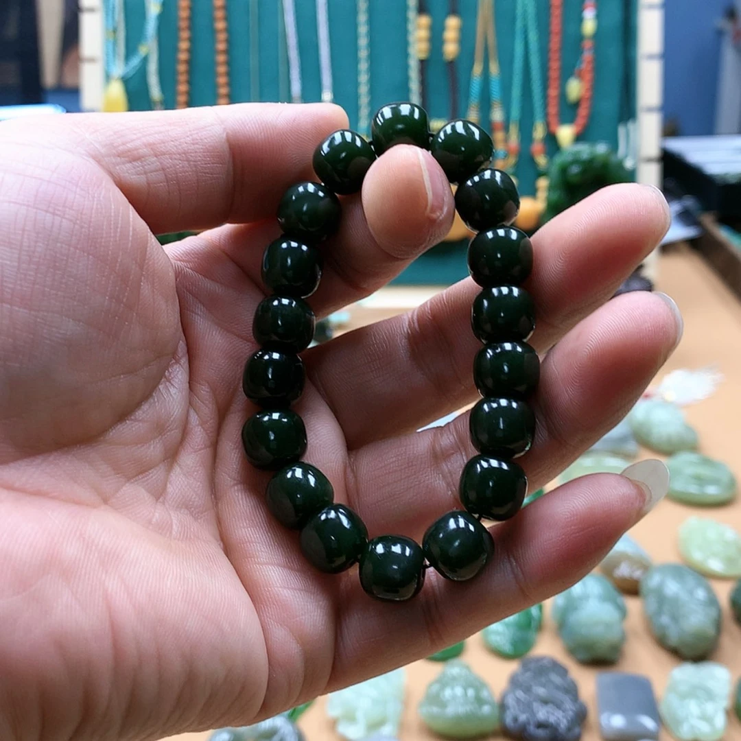【闪购商品】和田玉（糖玉）手链未镶嵌玲*
