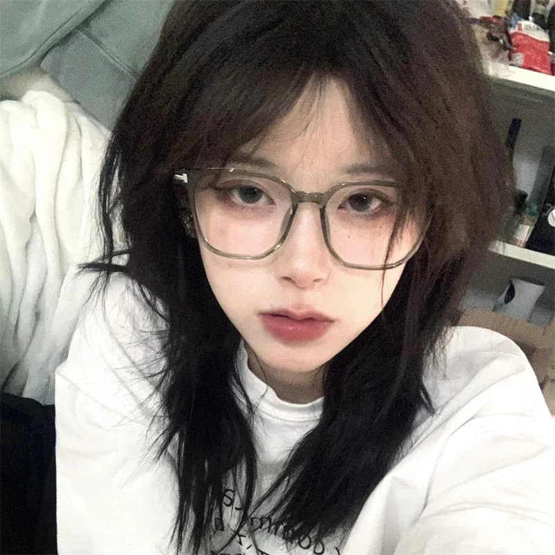 韩版高级感ins风眼镜近视女素颜显脸小可配有度数眼镜框潮防辐射