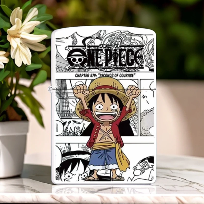 【送油配件】创意个性打火机卡通国潮双面图案高颜值送男友经典纪念