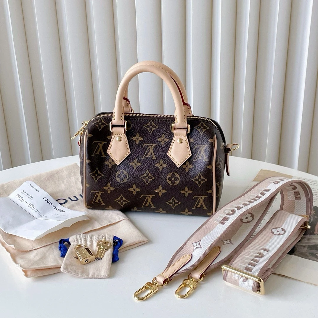 全新未使用 LouisVuitton/路易威登 拆1speedy20 斜挎包 CG8-0181