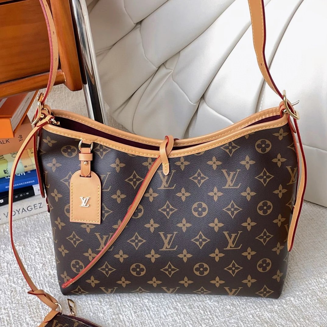 99新 LouisVuitton/路易威登 carryall小号包 JM12-0786