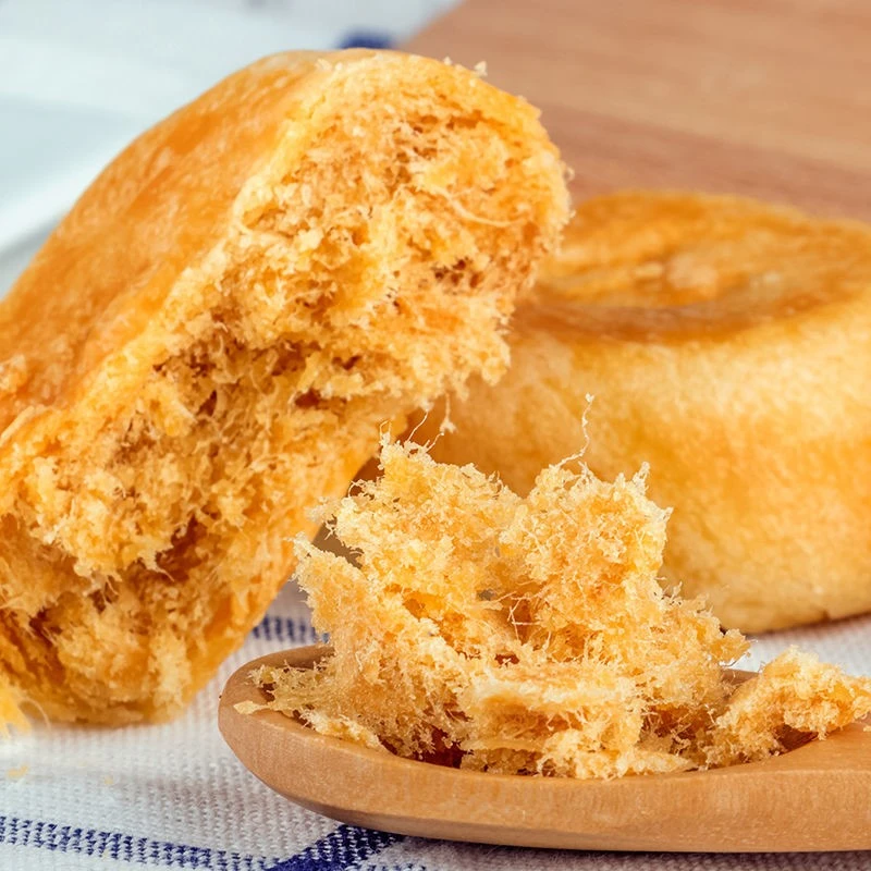 咸甜香酥肉松饼散装糕点心懒人速食早餐休闲零食品网红面包整箱装