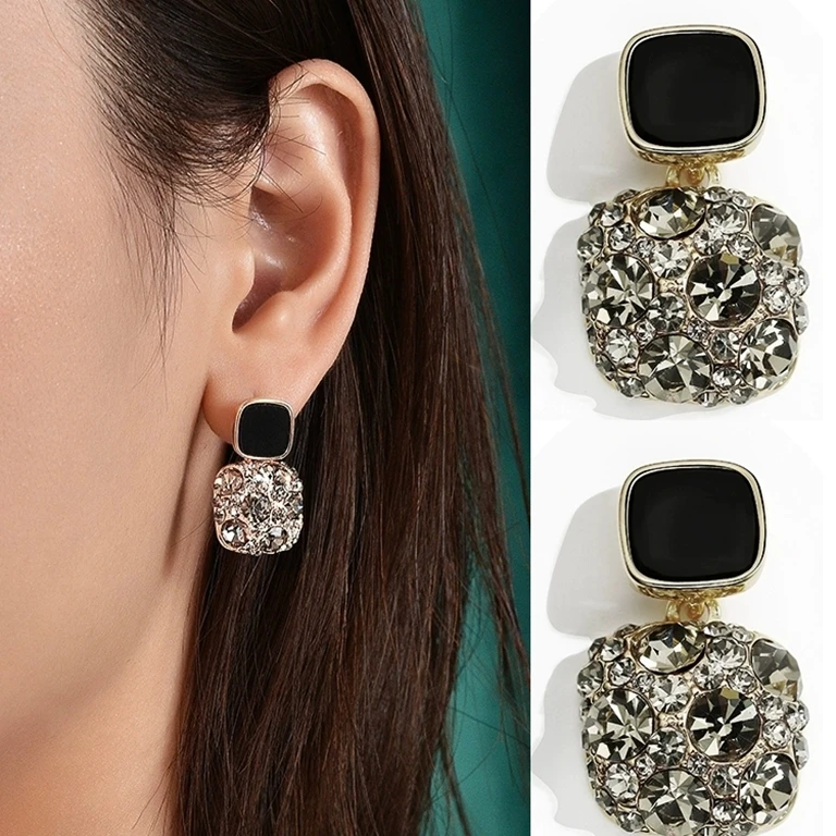 铜合金耳饰 【O14】气质轻奢百搭简约简约优雅精致网红设计师耳环