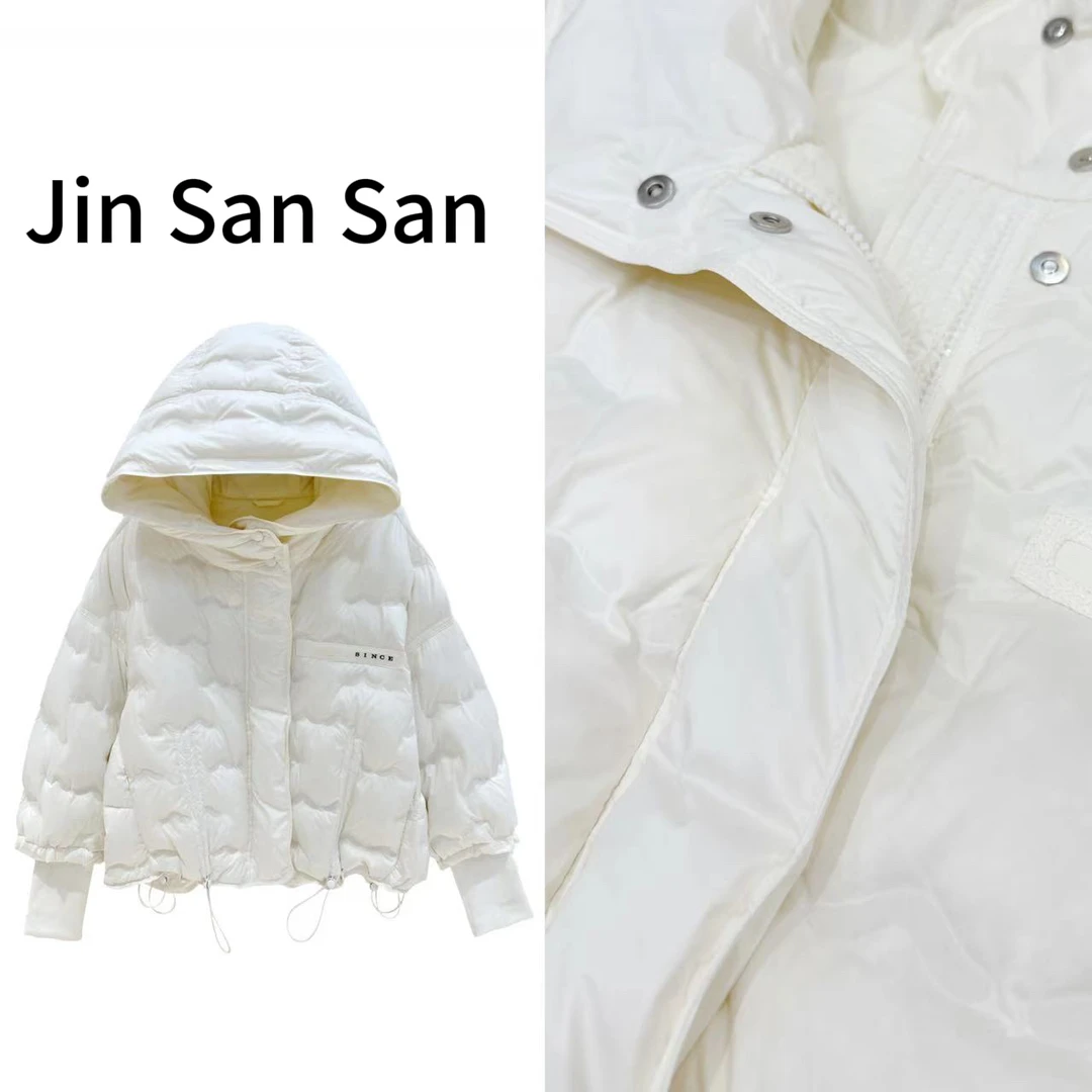 【金三三】轻奢气质羽绒服【琉璃时光】冬季新款时尚外套F6770