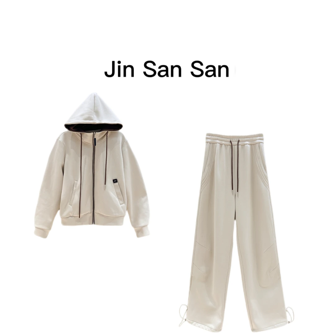 【金三三】休闲气质套装【雁过留声】冬季新款时尚两件套F6973