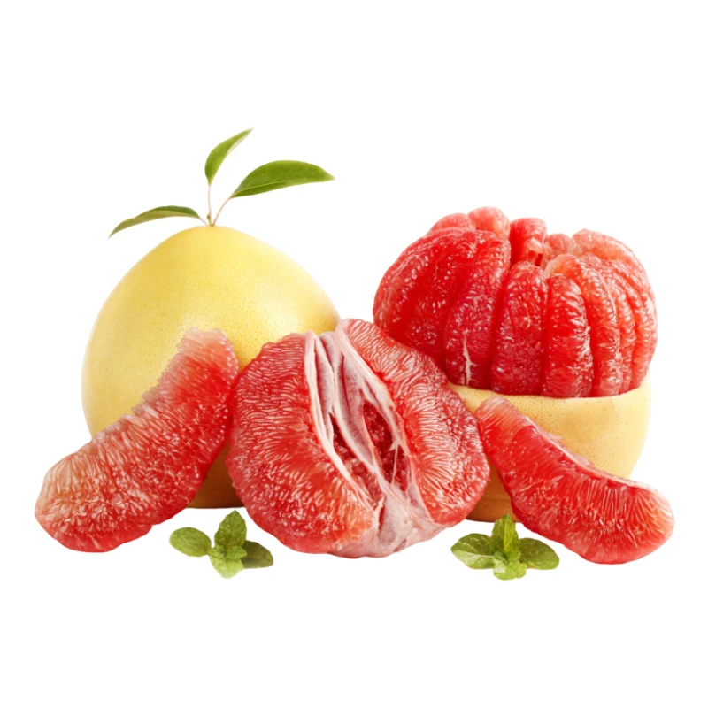 广西容县红心蜜柚酸甜红肉大脆爽多汁甜蜜果粒产地直销沙田柚中秋