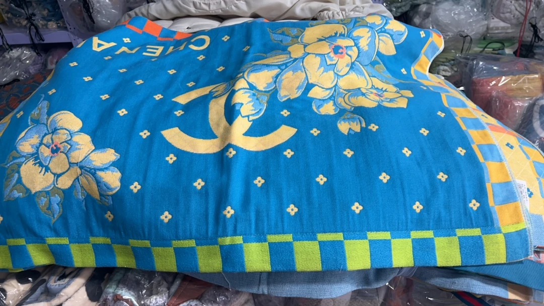 四层纱布枕巾颜色随机48Ｘ74一对装