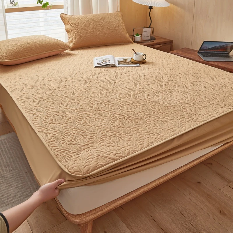 2023新品A类夹棉床笠防滑席梦思保护罩可水洗床罩四季通用床品