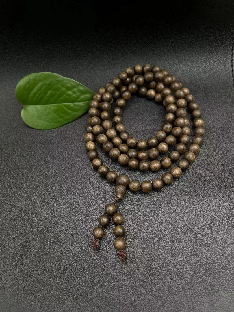 CX02莺歌越南绿棋0.8多圈手串9分沉