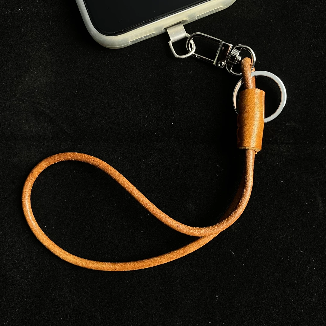 手机壳挂绳质感好手工缝线防丢创意短款装饰绳